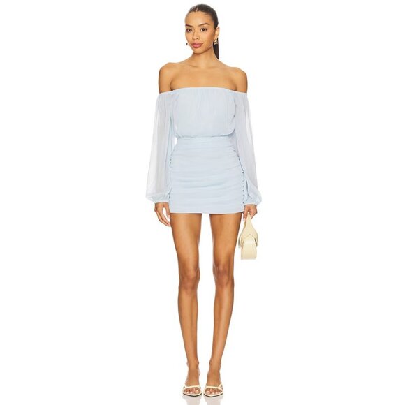 Sndys Dresses & Skirts - SNDYS Allena Mini Dress in Blue